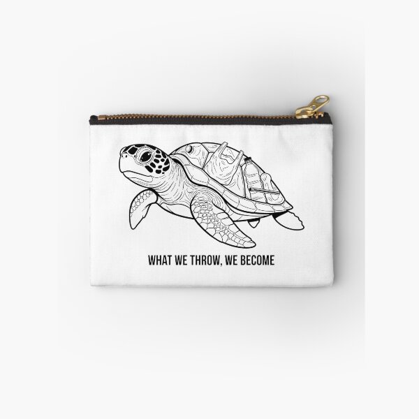 Item preview,  What We Throw We Become Plastic Pollution Art designed and sold by zoughlal.