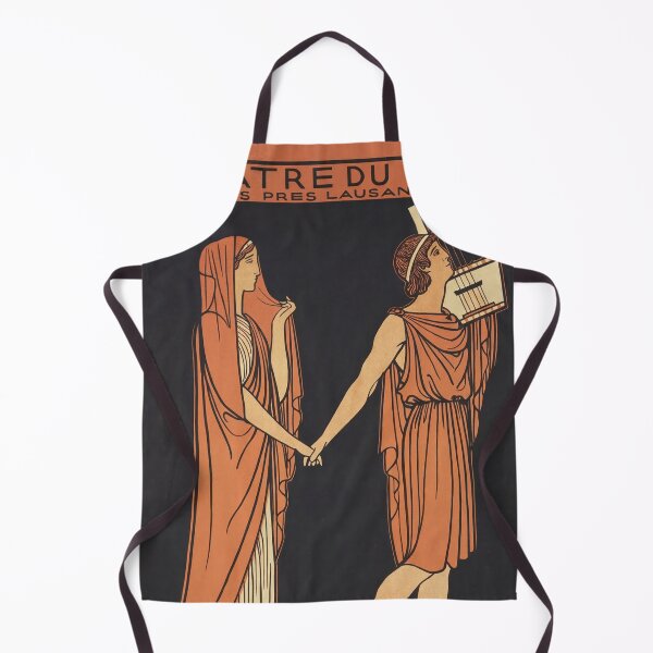 Item preview, Classical Theatre Performance Greek Figures Advertisement Poster : Art Nouveau designed and sold by artofuniverse.