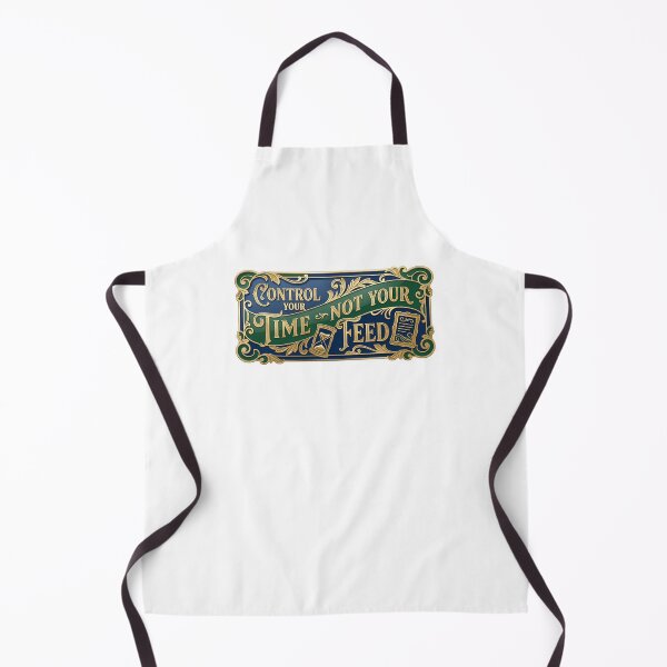 Item preview, Anti-Doom Scrolling Vintage Gold Typography designed and sold by MukuMint.