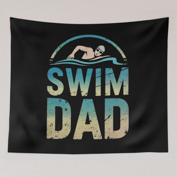 Item preview, Swim Dad For Swimmers And Divers Diving Daddy  designed and sold by KotexTemu.