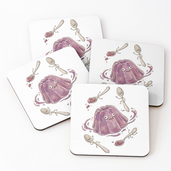 Item preview, Quirky Cute Food: Grape Jelly Blob Dancer designed and sold by bapupa.