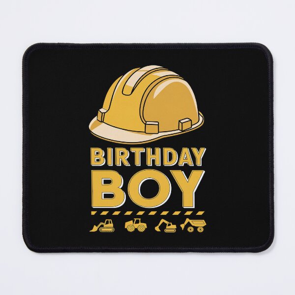 Item preview, Birthday Boy Construction Birthday Party Excavator Boys Kids designed and sold by DigitaldeligArt.