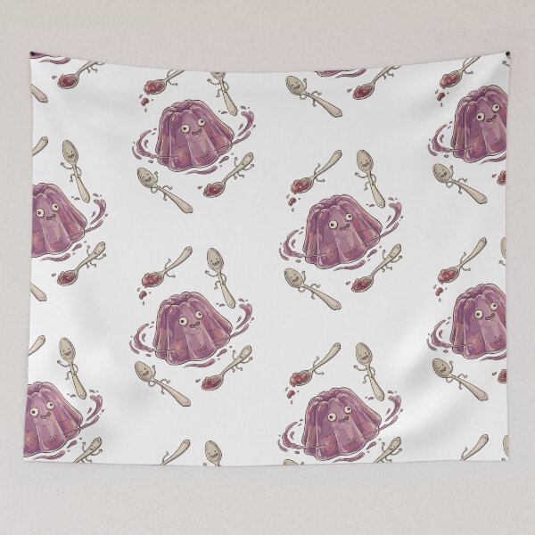 Item preview, Quirky Cute Food: Grape Jelly Blob Dancer designed and sold by bapupa.