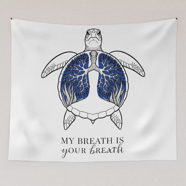 Item preview,  My Breath Is Your Breath Lungs Ecology Art designed and sold by zoughlal.