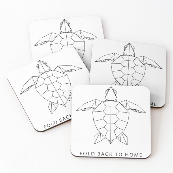 Item preview,  Fold Back To Home Geometric Origami Turtle designed and sold by zoughlal.