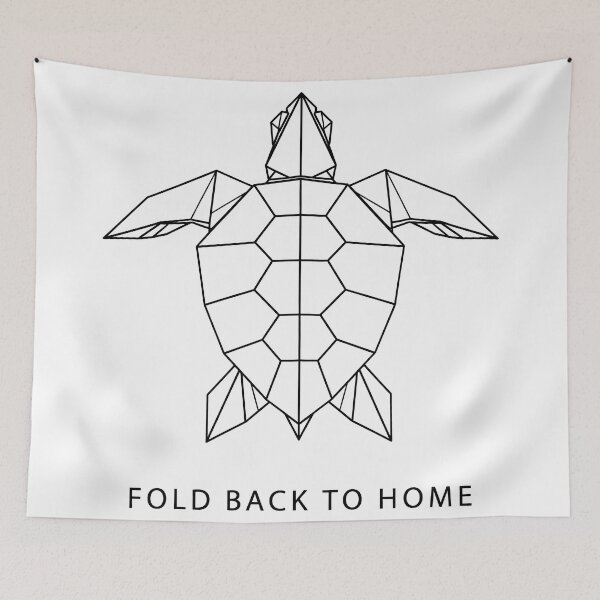 Item preview,  Fold Back To Home Geometric Origami Turtle designed and sold by zoughlal.