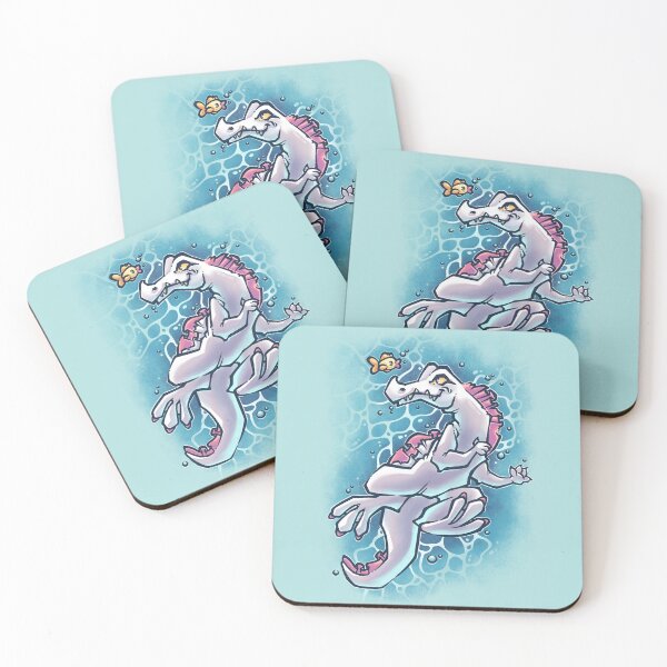 Item preview, Spinosaurus & Goldfish designed and sold by SketchesWSara.