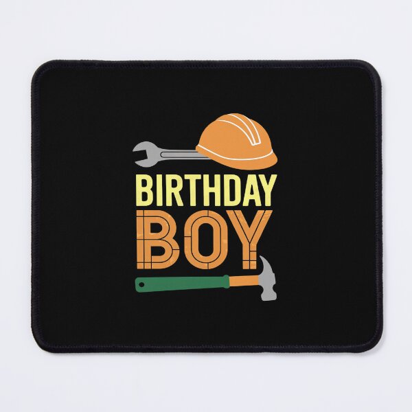 Item preview, Birthday Boy Construction Birthday Party Hat Boys designed and sold by MarkLeedsArt.