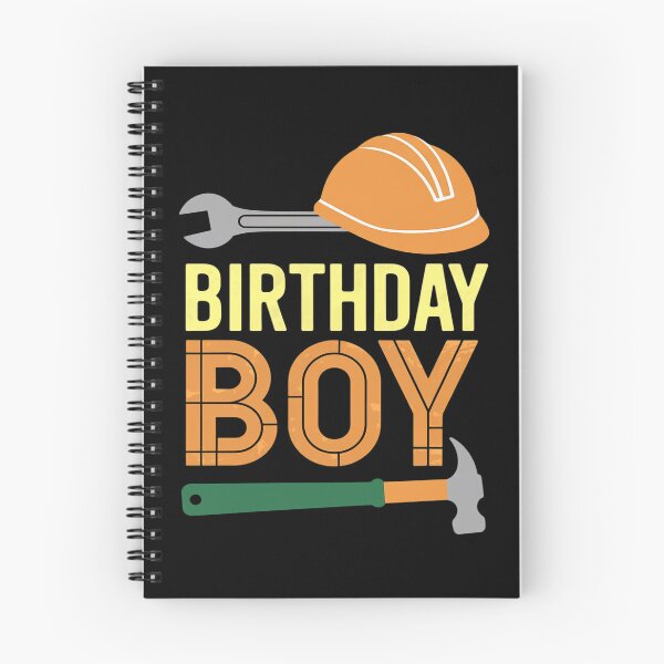 Item preview, Birthday Boy Construction Birthday Party Hat Boys  designed and sold by MarkLeedsArt.