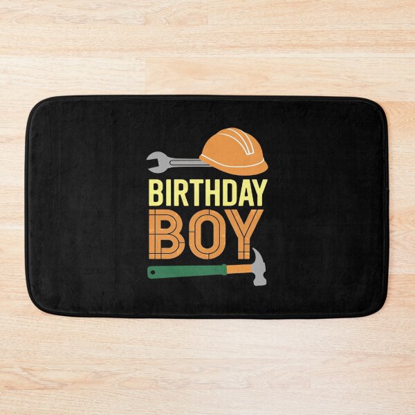 Item preview, Birthday Boy Construction Birthday Party Hat Boys  designed and sold by MarkLeedsArt.