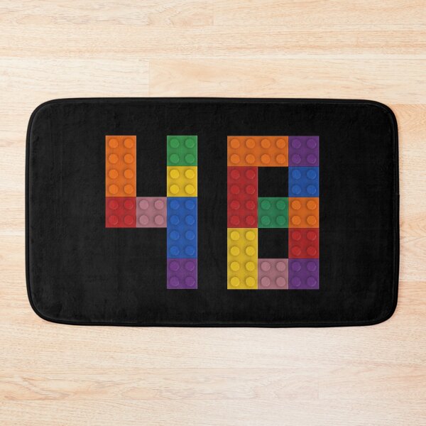 Item preview, 48 numbering made of bricks designed and sold by Brickification.