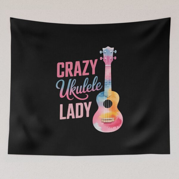 Item preview, Hawaiian Ukulele Uke Crazy Ukulele designed and sold by IdunayaStore.