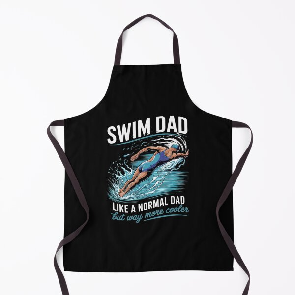 Item preview, Swim Dad Like A Normal Dad But Way More Cooler Funny Swimmer  designed and sold by KotexTemu.