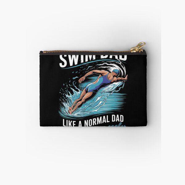 Item preview, Swim Dad Like A Normal Dad But Way More Cooler Funny Swimmer  designed and sold by KotexTemu.