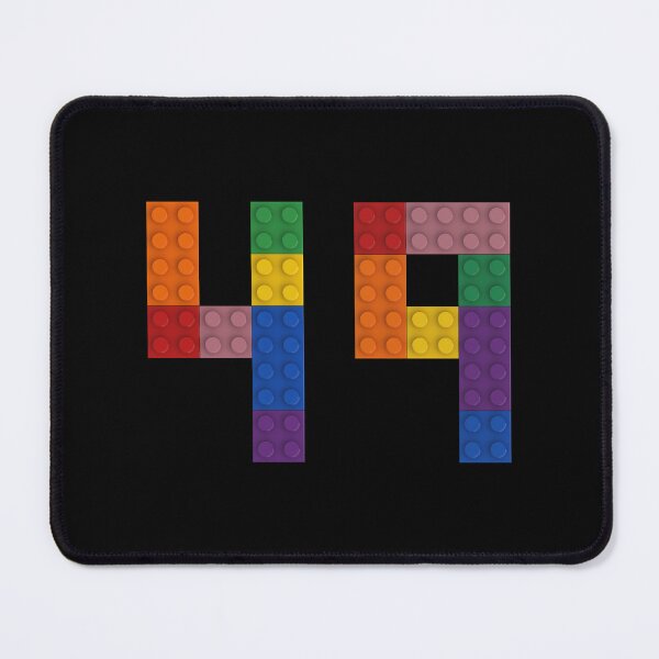 Item preview, 49 numbering made of bricks designed and sold by Brickification.