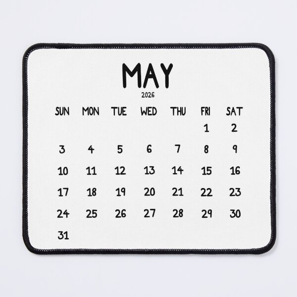 Item preview, May 2026 Calendar Bold designed and sold by toowoosh.