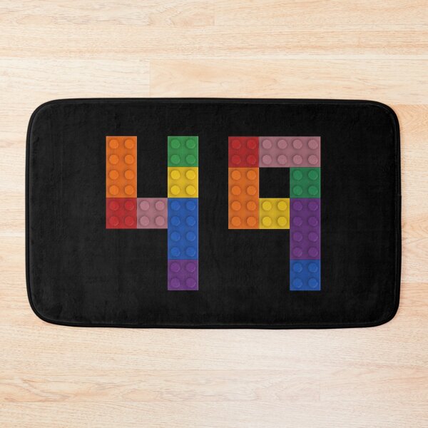 Item preview, 49 numbering made of bricks designed and sold by Brickification.