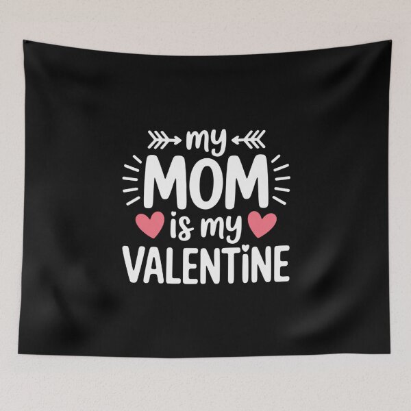 Item preview, Kids My Mom Is My Valentine Girl Boy Kids Valentine's Day  designed and sold by FaithAbbott.