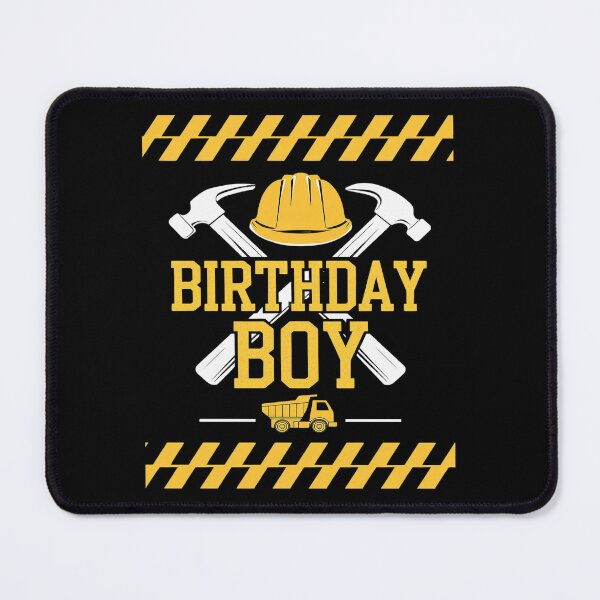 Item preview, Birthday boy matching family construction excavator party designed and sold by DigitaldeligArt.