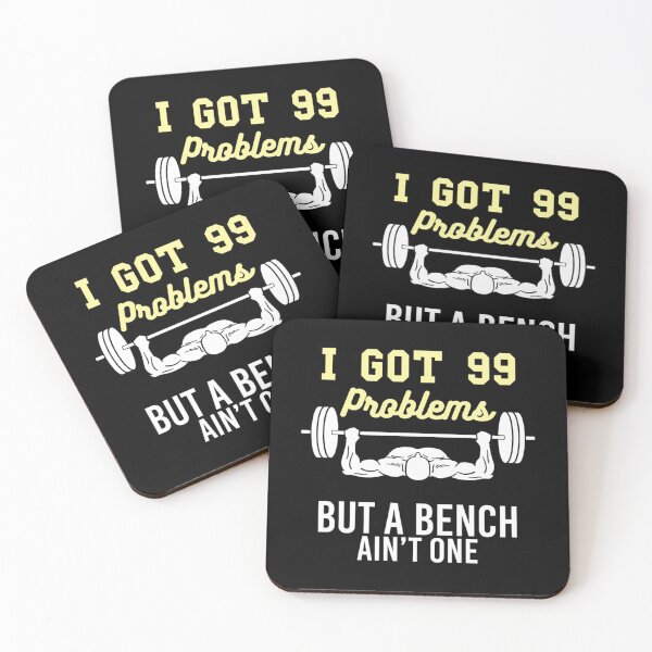 Item preview, 99 Problems but a Bench Ain’t One (Gym) designed and sold by fdakjext45.