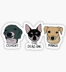 Cement, The Dead One and Mango (Sticker Pack) Sticker