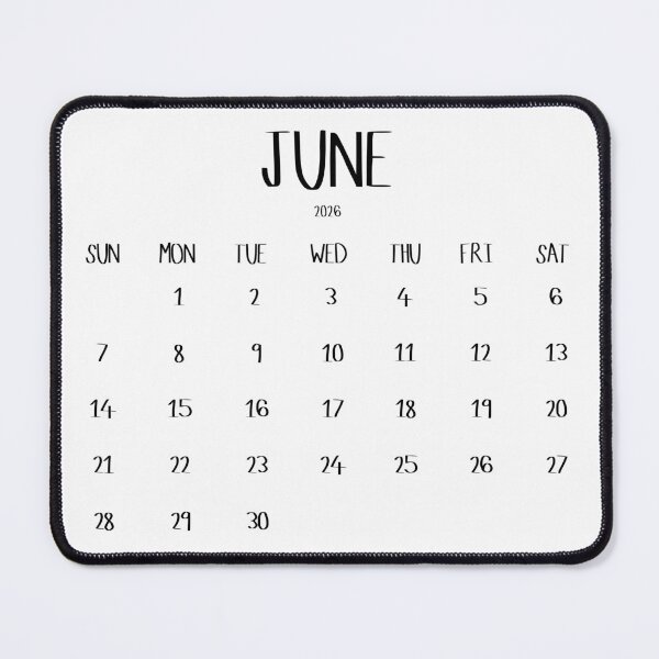 Item preview, June 2026 Calendar designed and sold by toowoosh.