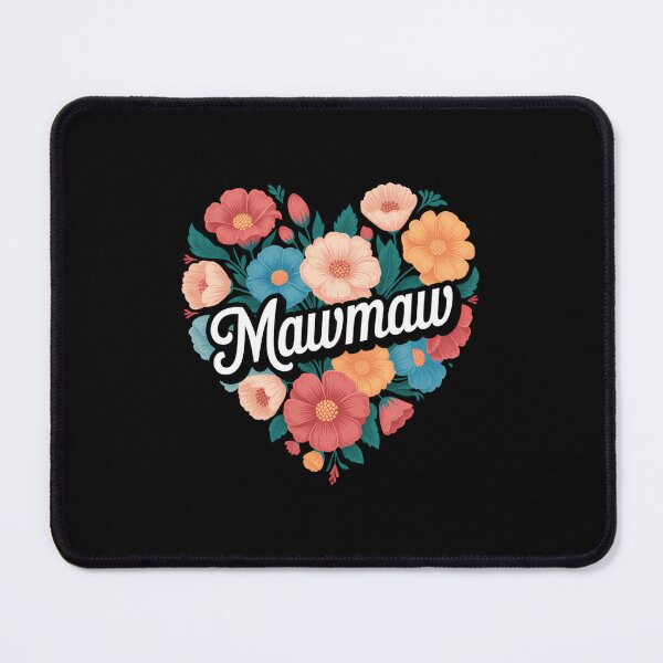 Item preview, Mawmaw Floral Heart Flower Mother's Day designed and sold by FaithAbbott.