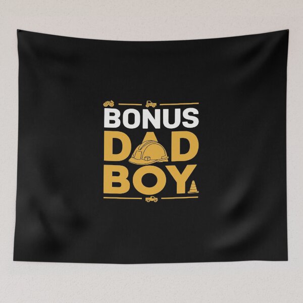 Item preview, Bonus dad of birthday boy matching family construction party  designed and sold by DigitaldeligArt.