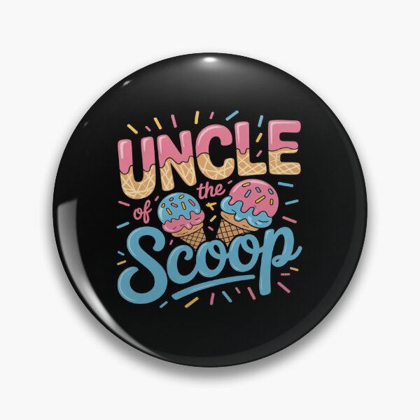 Item preview, Uncle of The Scoop Ice Cream Gender Reveal Baby Shower  designed and sold by VerseFarm.