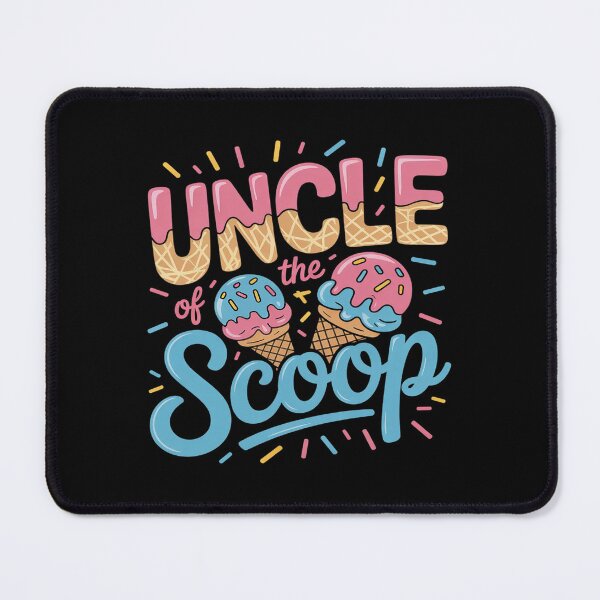 Item preview, Uncle of The Scoop Ice Cream Gender Reveal Baby Shower designed and sold by VerseFarm.