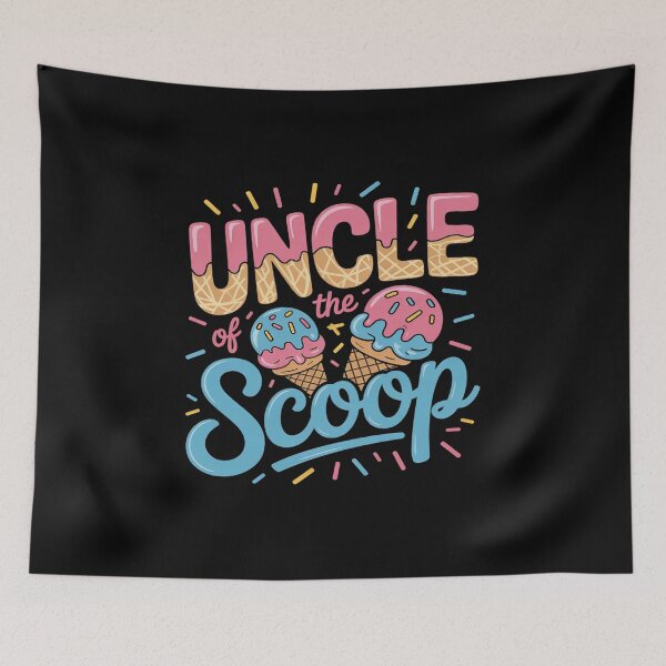 Item preview, Uncle of The Scoop Ice Cream Gender Reveal Baby Shower  designed and sold by VerseFarm.