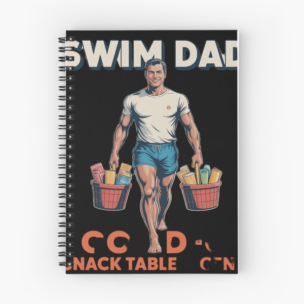 Item preview, Swim Dad Pool Deck Hero Snack Table Legend Funny Swim Dad designed and sold by KotexTemu.