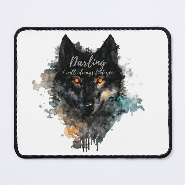 Item preview, wolf - darling i will always find you designed and sold by inkdrinkingdove.