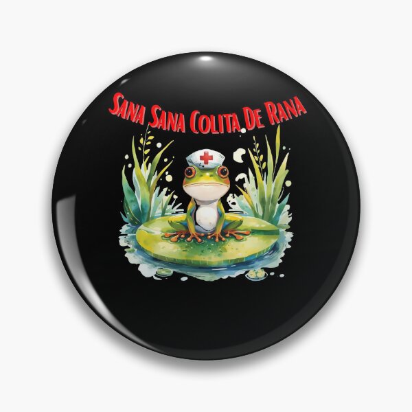Item preview, Sana Sana Colita De Rana Funny Illustration designed and sold by StaticMood.
