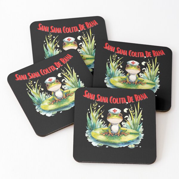 Item preview, Sana Sana Colita De Rana Funny Illustration designed and sold by StaticMood.