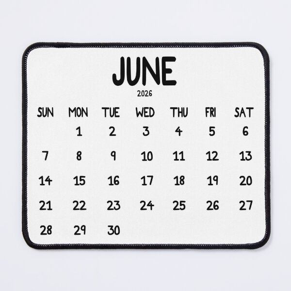 Item preview, June 2026 Calendar Bold designed and sold by toowoosh.