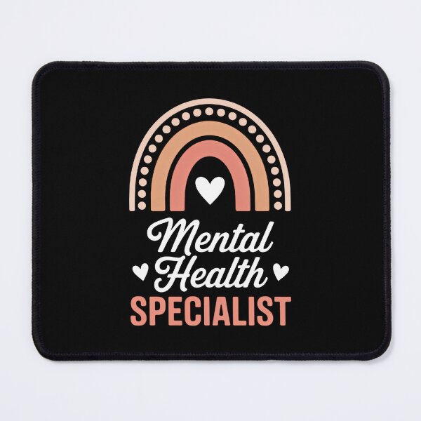 Item preview, Leopard Rainbow Mental Health Specialist designed and sold by FaithAbbott.