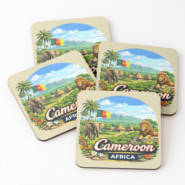 Item preview, Cameroon African Landscape designed and sold by Myra365Art.