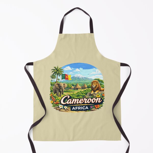 Item preview, Cameroon African Landscape designed and sold by Myra365Art.