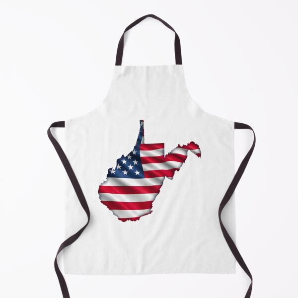 Item preview, West Virginia Stars & Stripes State Silhouette – Distressed Americana designed and sold by Paper Drip.