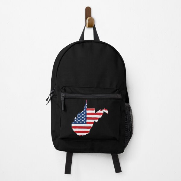 Item preview, West Virginia Stars & Stripes State Silhouette – Distressed Americana designed and sold by Paper Drip.