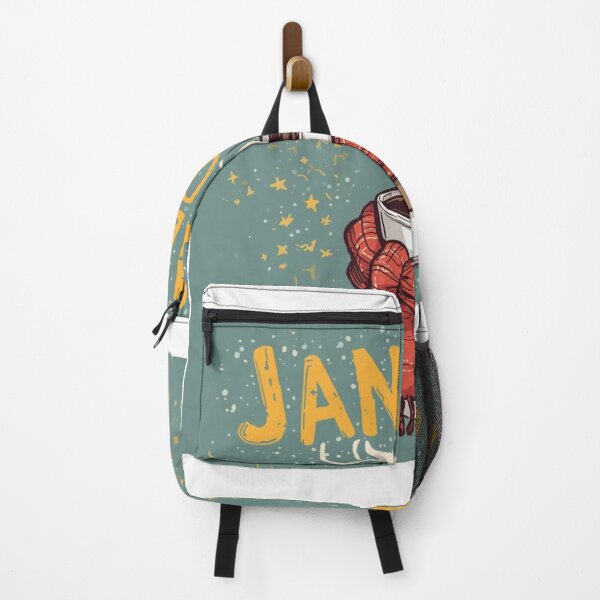 Item preview, January Mood – Cozy Coffee Mug with Scarf Winter Sticker designed and sold by goluz.