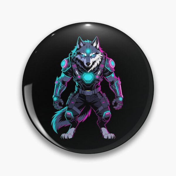 Item preview, Cyberpunk Alpha Wolf Neon Armor designed and sold by SajQ.