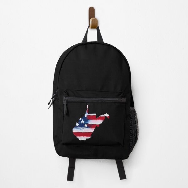 Item preview, West Virginia Stars & Stripes State Silhouette – Distressed Americana designed and sold by Paper Drip.