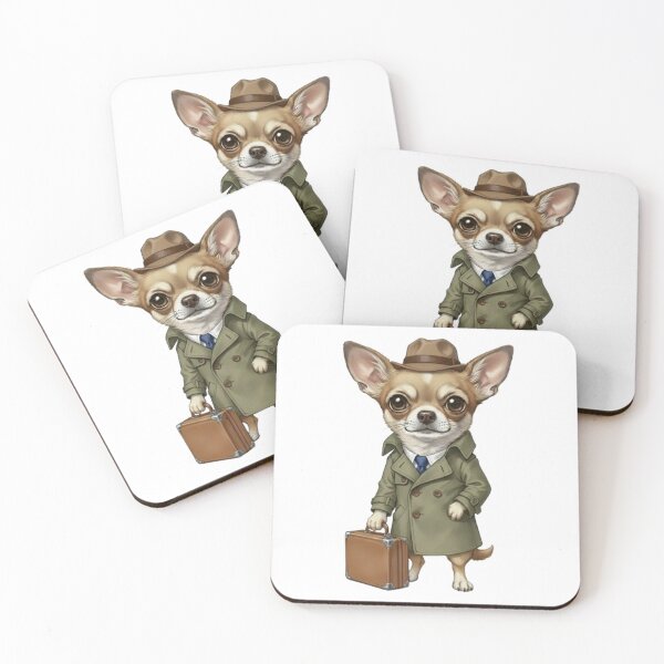 Item preview, Detective Chihuahua designed and sold by CHRIST5000.