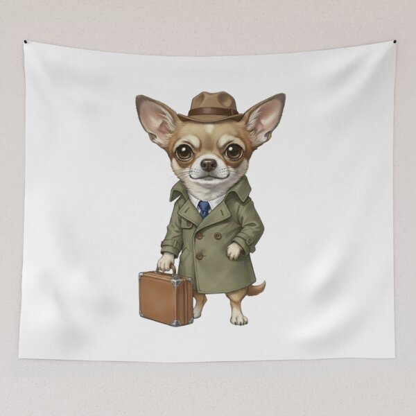 Item preview, Detective Chihuahua designed and sold by CHRIST5000.