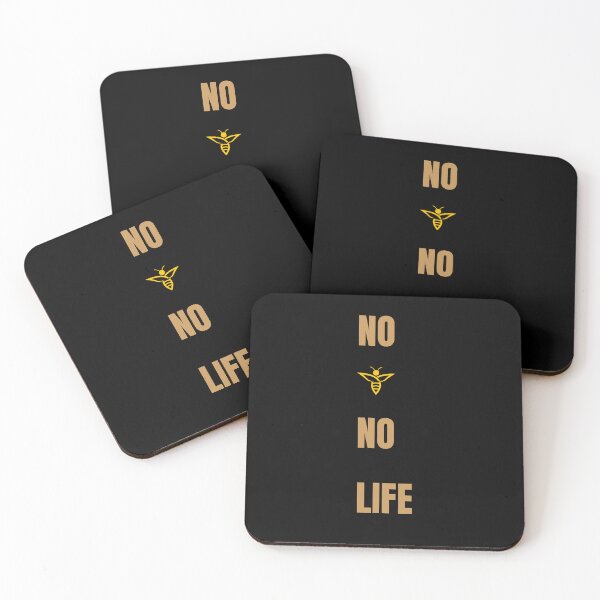 Item preview, No Bees No Life – Bee Nature Statement designed and sold by GentleStudio.