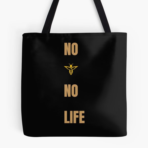 Item preview, No Bees No Life – Bee Nature Statement designed and sold by GentleStudio.