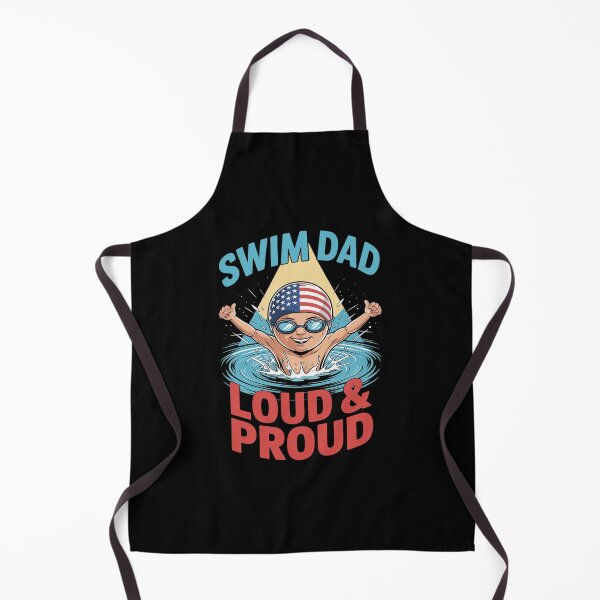 Item preview, Swim Dad Funny Swimming Swimmer Cheer Daddy designed and sold by VerseFarm.