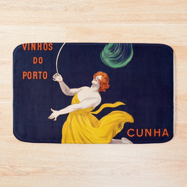 Item preview, Woman Balancing Wine Bottle Vintage Liquor Advertisement Poster : Colorful designed and sold by artofuniverse.